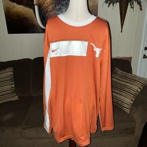 Nike Dri-Fit Men Size Medium Texas Longhorns Shirt